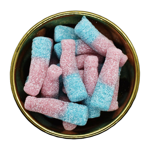 Lolli and Pops Bulk Sour Bubblegum Bottle Gummies