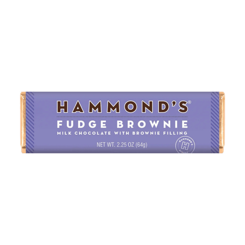 Lolli and Pops Gourmet Fudge Brownie Milk Chocolate Bar