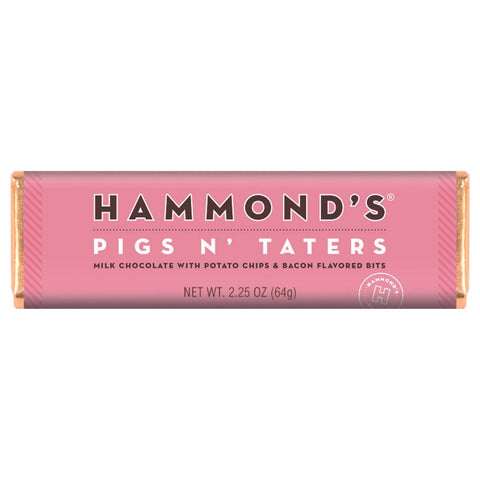 Lolli and Pops Gourmet Pigs N' Taters Milk Chocolate Bar