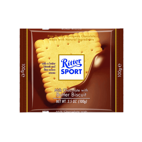 Lolli and Pops International Ritter Sport Butter Biscuit