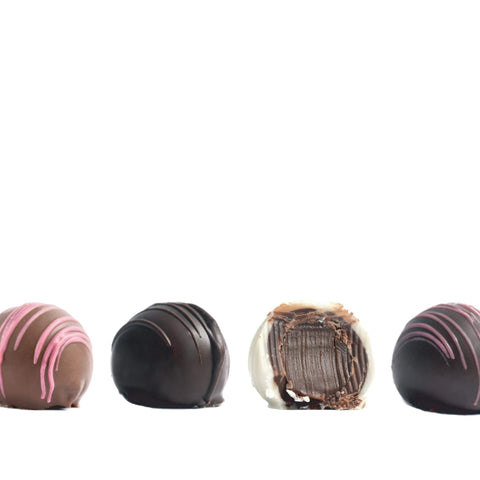 Lolli and Pops L&P Collection Berries & Bubbly 16 Piece Truffle Collection