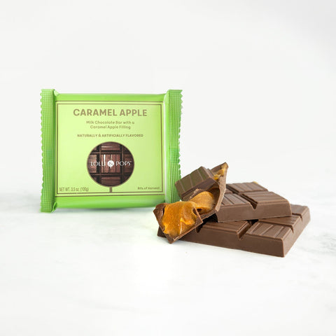 Lolli and Pops L&P Collection Caramel Apple Chocolate Bar