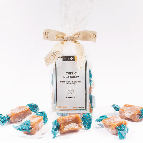 Lolli and Pops L&P Collection Celtic Sea Salt Caramels Bag