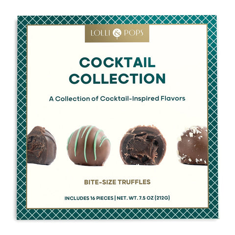 Lolli and Pops L&P Collection Cocktail 16 Piece Truffle Collection