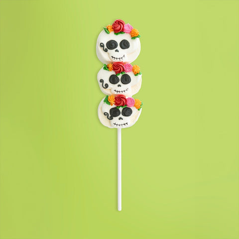 Lolli and Pops L&P Collection Dia de Los Muertos Marshmallow Kabob