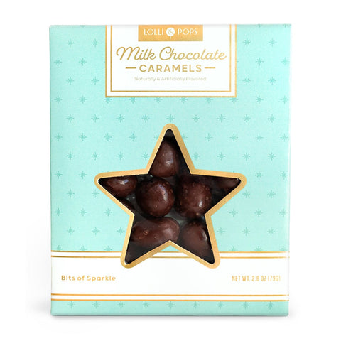 Lolli and Pops L&P Collection Milk Chocolate Caramels Star Box