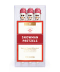 Lolli and Pops L&P Collection Snowman Caramel Pretzels 3-Piece