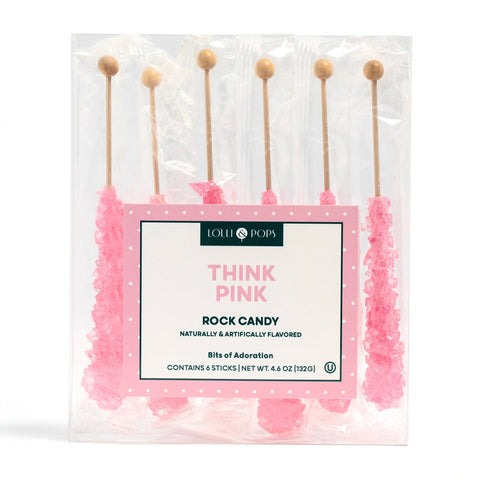 Lolli and Pops L&P Collection Think Pink Rock Candy Pack