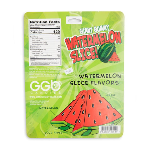 Lolli and Pops Novelty Giant Gummy Watermelon Slice