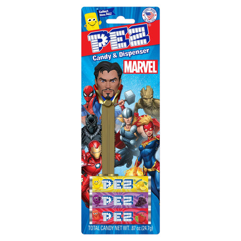 Lolli and Pops Novelty Marvel Character PEZ Dispenser