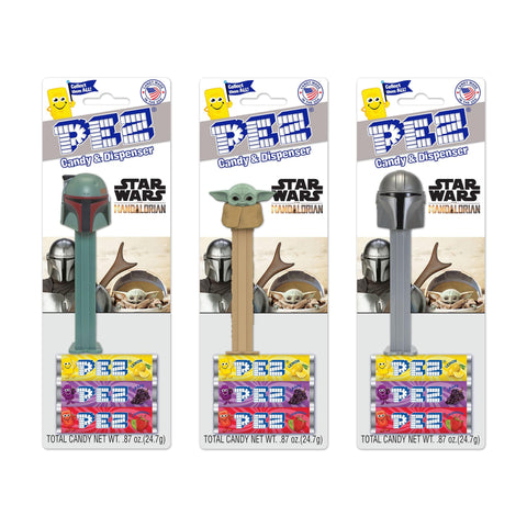 Lolli and Pops Novelty The Mandalorian PEZ Dispenser