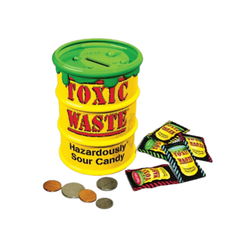 Lolli and Pops Novelty Toxic Waste Giant Coin Bank