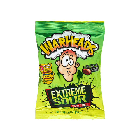 Lolli and Pops Novelty Warheads Exteme Sours