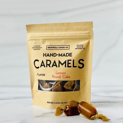 Lolli and Pops Premium Lemon Pound Cake Caramels