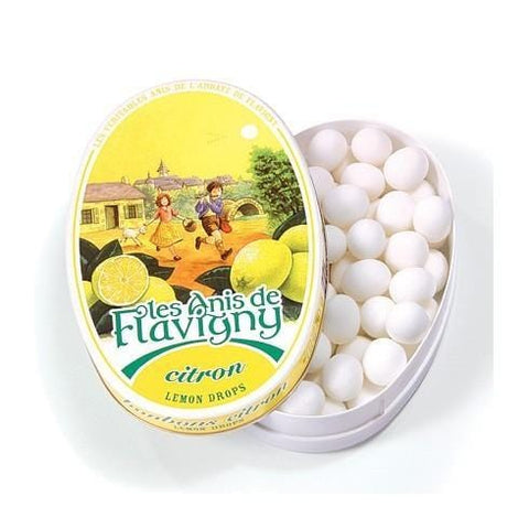 Lolli and Pops Premium Les Anis de Flavigny Lemon Tin