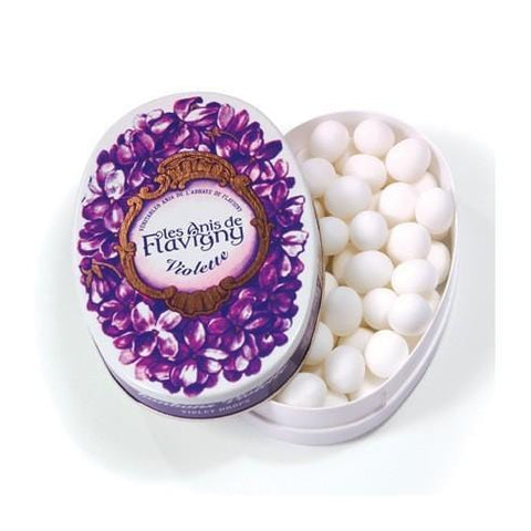 Lolli and Pops Premium Les Anis de Flavigny Violet Tin