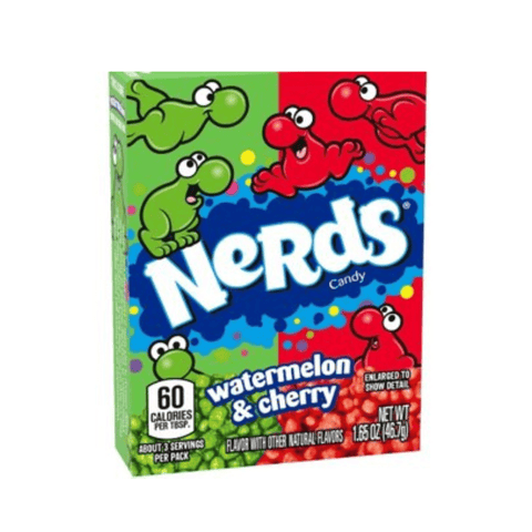 Lolli and Pops Retro Nerds Watermelon & Cherry Box