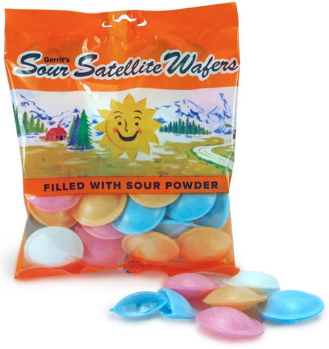 Lolli and Pops Retro Satellite Wafer Sour