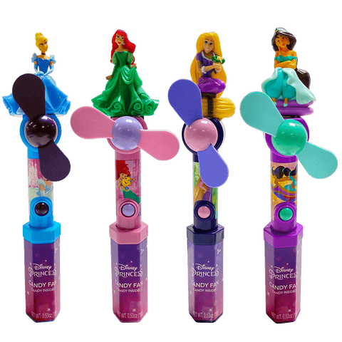 Lolli & Pops Novelty Disney Princess Candy Fan