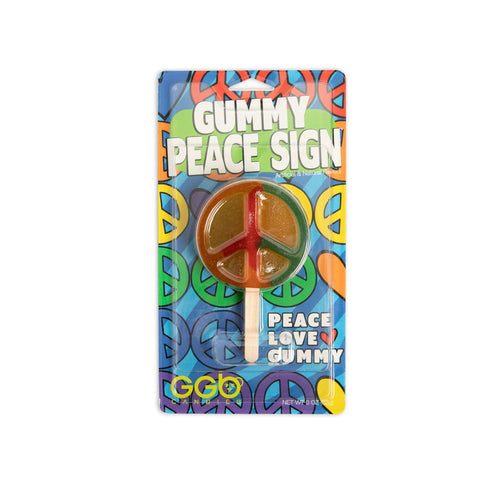 Lolli & Pops Novelty Giant Gummy Peace Sign